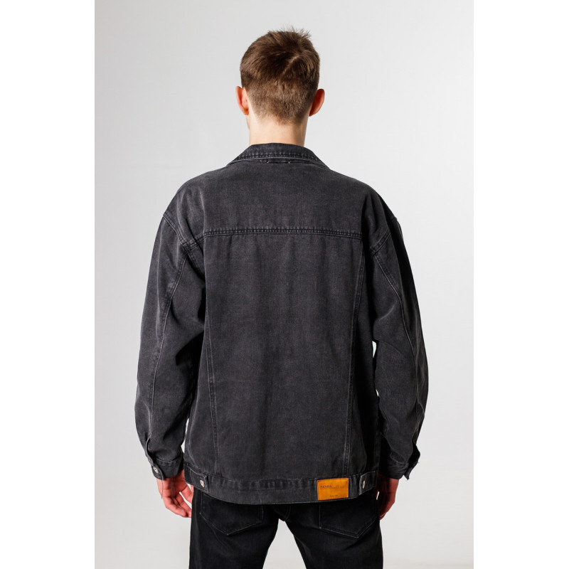 Куртка джинсовая PANDA мужская , Черный, XL