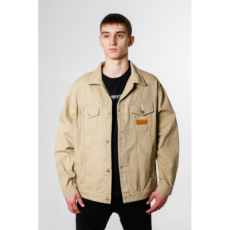 Куртка джинсовая PANDA мужская , Черный, L