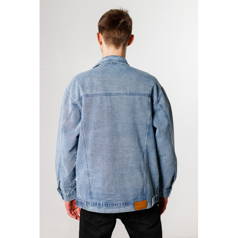 Куртка джинсовая PANDA мужская , Голубой, M