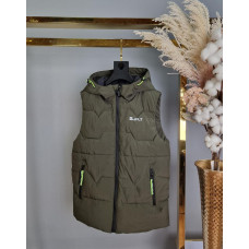 Жилет для мальчика 10-15 лет арт.1294, Цвет Черный, Размер  одежды подросток (по росту) 152