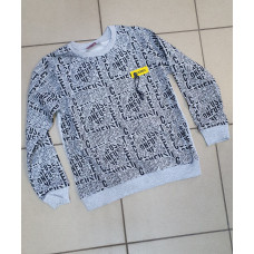 Свитшот SAFARI для мальчика 5-9 лет арт.1320, Размер детской одежды (по росту) 110, Цвет Серый