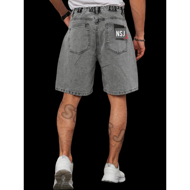 Шорты мом мужские NSJ 29-36 арт.1335, 48, Голубой, 31