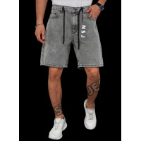 Шорты мом мужские NSJ 29-36 арт.1336, 54, Серый, 36