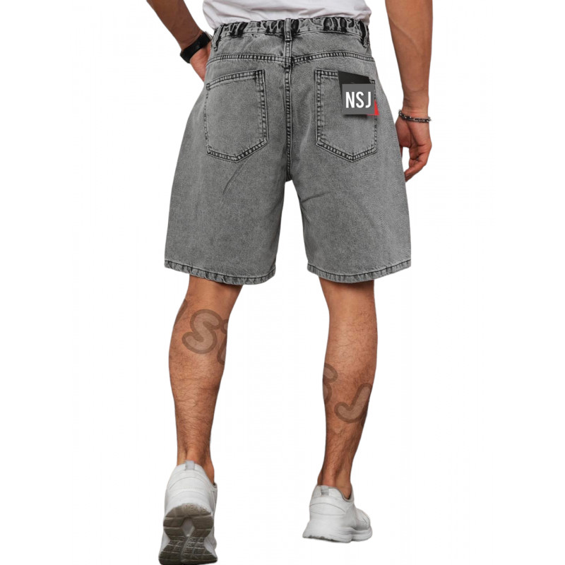 Шорты мом мужские NSJ 29-36 арт.1336, 46, Серый, 29