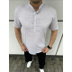 Рубашка ЛЕН мужская ARMA  M-XXL , L, Белый