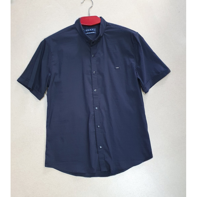 Рубашка ЛЕН мужская ARMA  M-XXL 1387, Цвет Белый, Международный размер XL, Размер мужской одежды (RU) 50