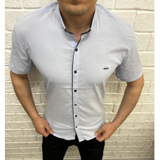 Рубашка мужская ARMA  M-XXL 1387, Цвет Голубой, Международный размер XL, Размер мужской одежды (RU) 50