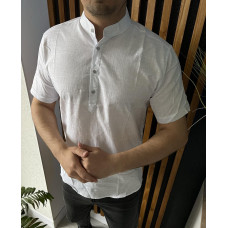 Рубашка  мужская Varetti льняная , S, Белый