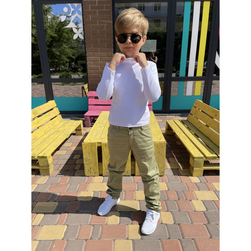 Брюки MUSTI для мальчика 7-11 лет , Электрик, 122