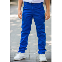 Брюки MUSTI для мальчика 7-11 лет , Электрик, 122
