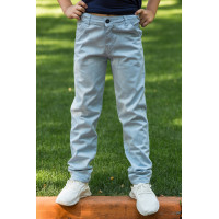 Брюки MUSTI для мальчика 2-6 лет , 92, Голубой