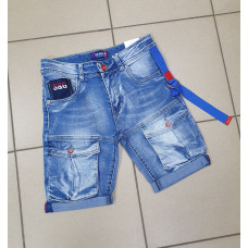 Бриджи SEAGULL карго 134-164 арт.1405, 146, Голубой