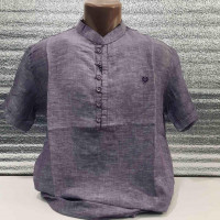 Рубашка лен мужская М-ХХL STENDO 14217