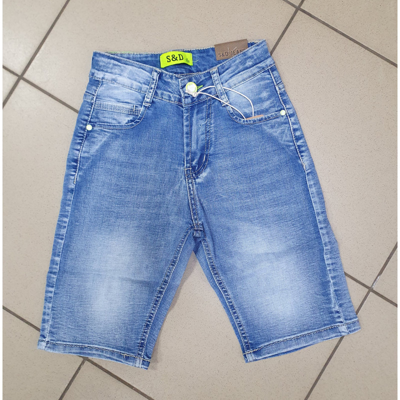 Бриджи S&D для мальчика 6-16 лет , 140, Голубой