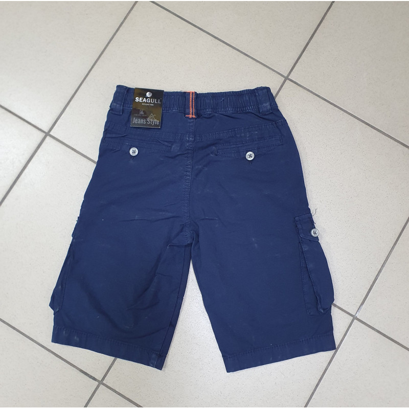 Бриджи SEAGULL карго коттон 134-164 арт.1443, 134, Темно-синий