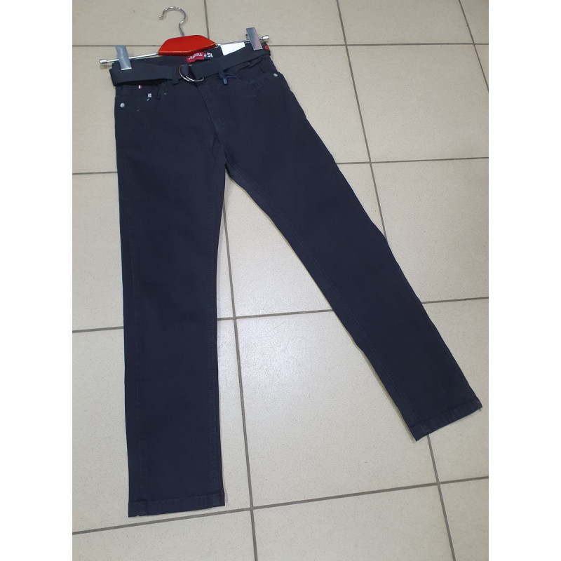 Брюки Seagull коттон для мальчика 6-11 лет  , Цвет Черный, Размер  одежды подросток (по росту) 134