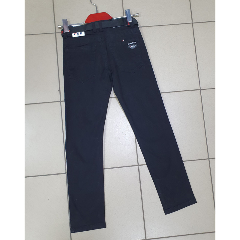 Брюки Seagull коттон для мальчика 6-11 лет  , Цвет Черный, Размер  одежды подросток (по росту) 134