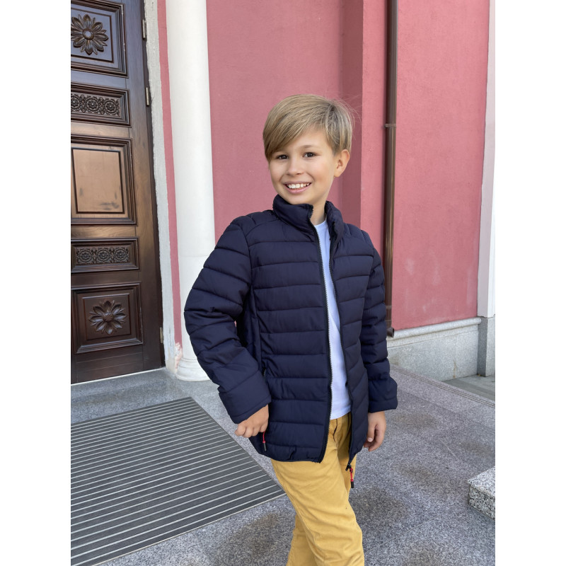 Куртка демисезонная LK для мальчика 9-16 лет арт.1498, Цвет Синий, Размер  одежды подросток (по росту) 170