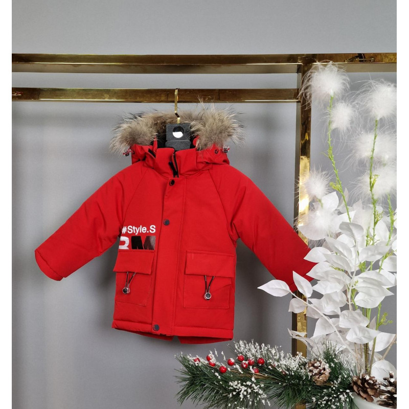 Куртка зимняя Weishida для мальчика 0.5-4 лет арт.1502, Синий, 98