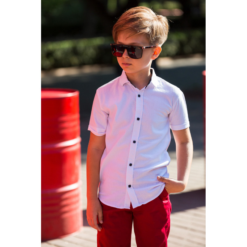 Рубашка с бабочкой Blueland для мальчика 10-16 лет , Голубой, 146