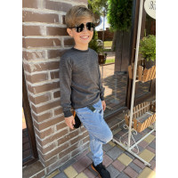 Свитшот Blueland для мальчика 9-16 лет арт.1511, Цвет Серый, Размер  одежды подросток (по росту) 140