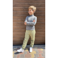 Гольф(водолазка) Blueland для мальчика 8-14 лет , Графит,  140