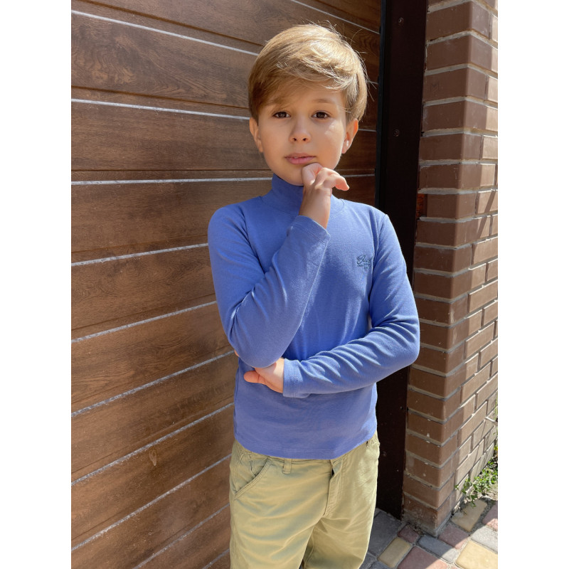 Гольф(водолазка) Blueland для мальчика 5-9 лет арт 1512, Размер детской одежды (по росту) 116, Цвет Джинс