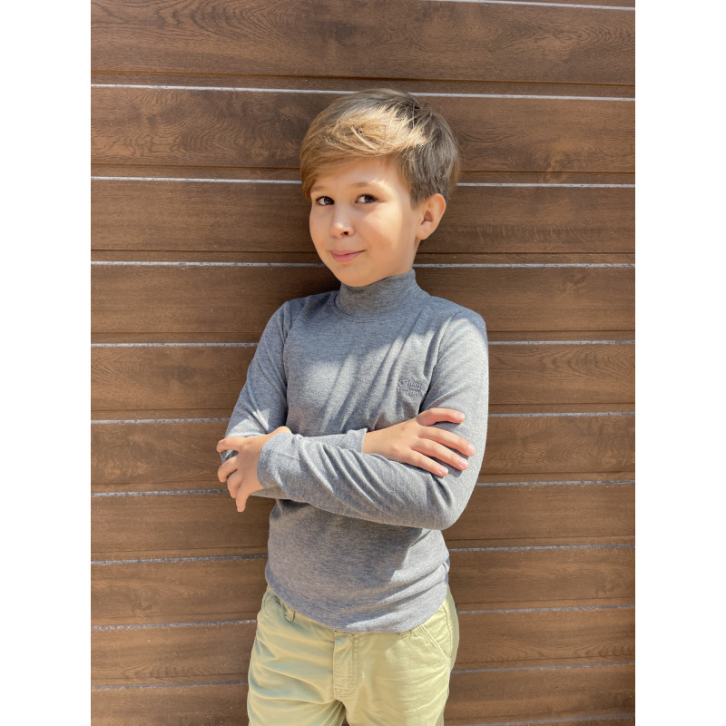 Гольф(водолазка) Blueland для мальчика 5-9 лет арт 1512, Размер детской одежды (по росту) 116, Цвет Синий