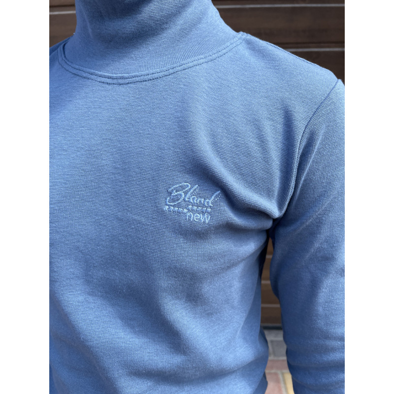 Гольф(водолазка) Blueland для мальчика 5-9 лет арт 1512, Размер детской одежды (по росту) 116, Цвет Графит