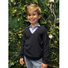 Рубашка обманка Blueland для мальчика 9-16 лет арт.1515, Синий,  140