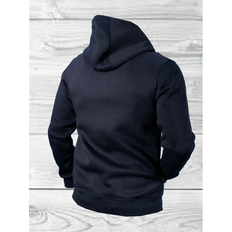 Батник Red-Down теплий чоловічий на блискавці, XXL, 52, Чорний