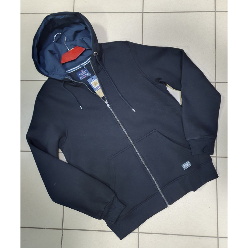 Батник Red-Down теплый мужской на молнии, Синий, XXL