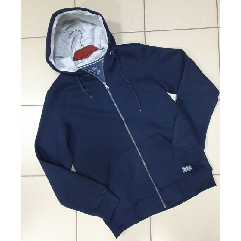 Батник Red-Down теплый мужской на молнии, Черный, XL