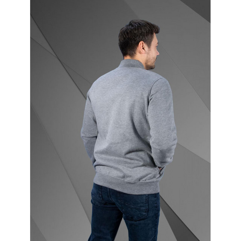 Бомбер Red Down батник теплый мужской на молнии , L, Графит