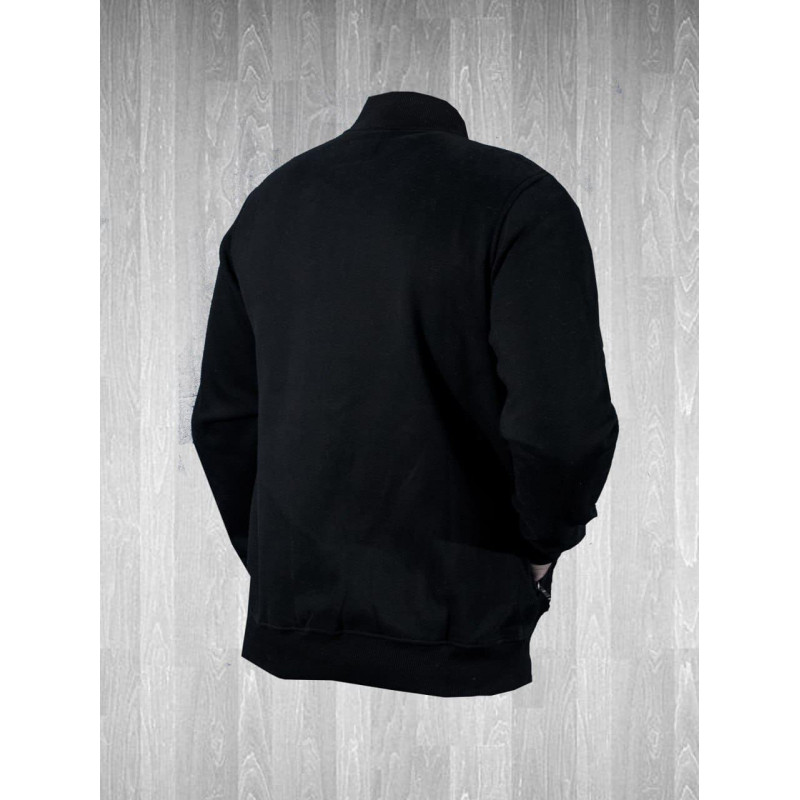 Бомбер Gaballi теплый мужской на молнии 2XL-5XL большие размеры , Синий, 4XL