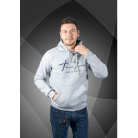 Толстовка Red-Down теплая мужская L-XXXL , Серый, L