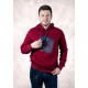 Толстовка Red-Down теплий чоловічий L-XXXL арт.1557, L, 48, Бордовий