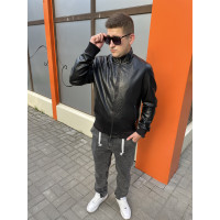 Куртка мужская Max&HT из экокожи , Черный, XL