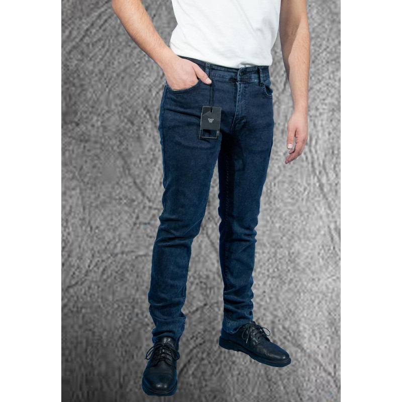 Джинсы мужские Willmen прямые , 40, Синий