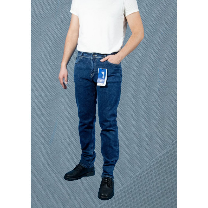 Джинсы мужские Willmen прямые , 40, Черный