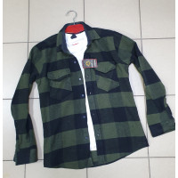 Рубашка теплая мужская Esperanza S-XXL арт.1638, S, 44, Хаки