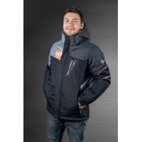 Куртка термо зима Snow M-XXXL арт.1641, Чорний,XXXL