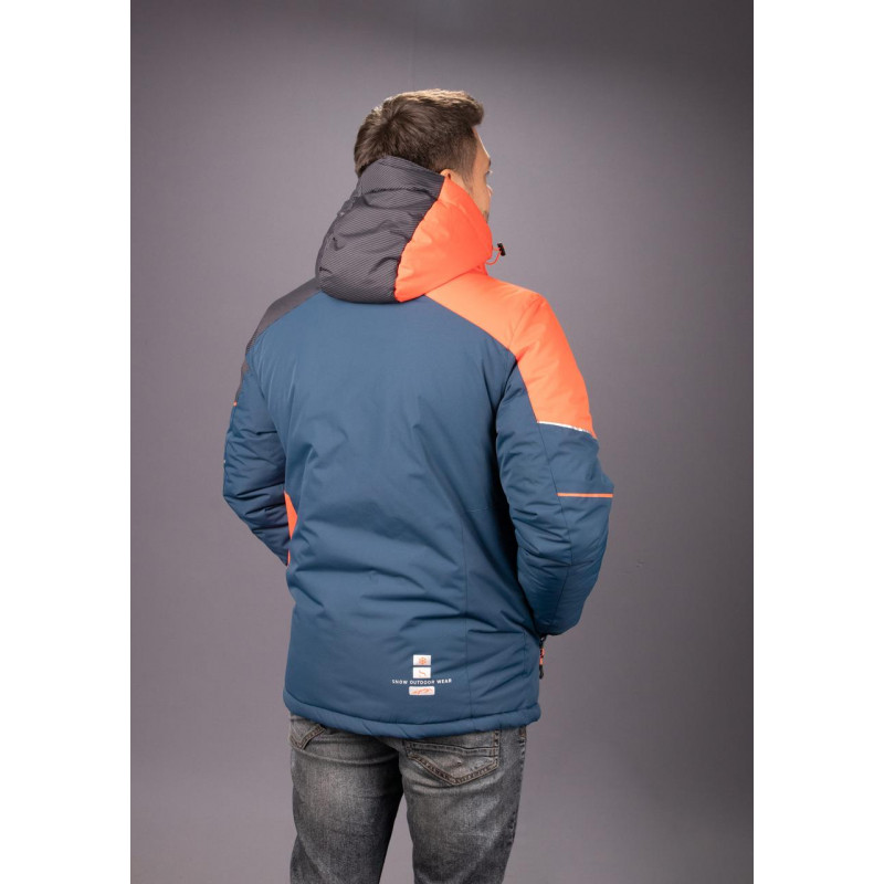 Куртка термо зима Snow M-XXXL арт.1641, Синій, XXL