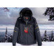 Куртка термо зима Snow M-XXXL арт.1641, Сірий, XXL