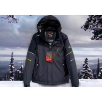 Куртка термо зима Snow M-XXXL арт.1641, Сірий,XXXL