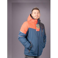 Куртка термо зима Snow M-XXXL арт.1641, Синій,L