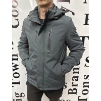 Куртка мужская Bihor демисезонная 48-58 арт.1642, Серый, XXL