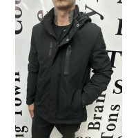 Куртка мужская Bihor демисезонная 48-58 арт.1642, Черный, 4XL