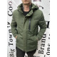 Куртка мужская Bihor демисезонная 48-58 арт.1642, Оливковый, XXL