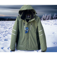 Куртка термо зима Audsa M-XXXL , Оливковый,M